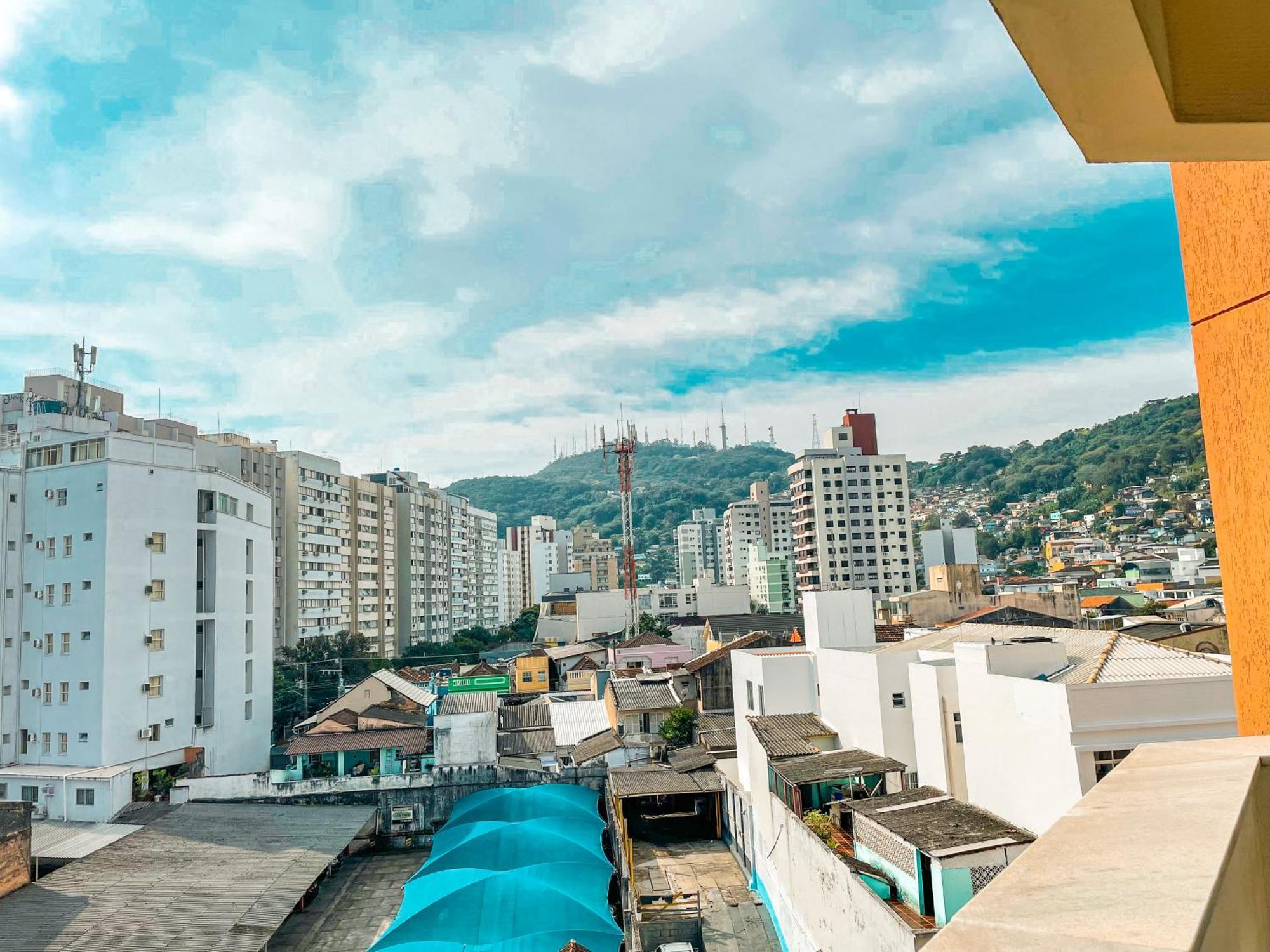 Studio No Centro: Piscina, Academia E Garagem N209 Florianópolis Exteriör bild