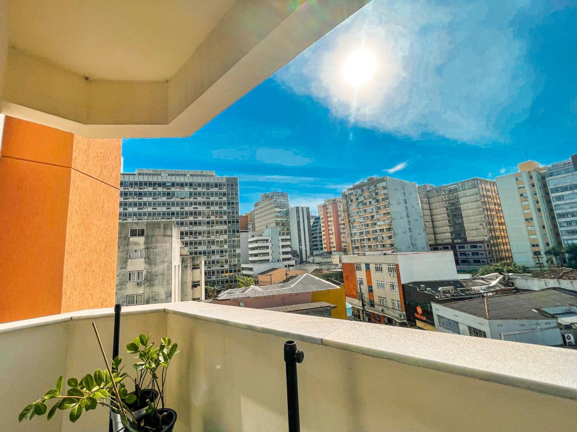 Studio No Centro: Piscina, Academia E Garagem N209 Florianópolis Exteriör bild